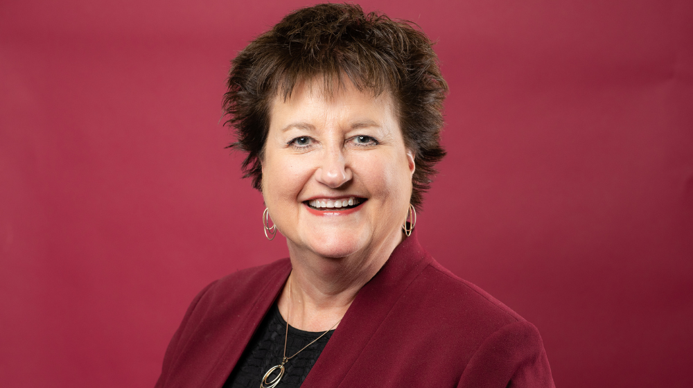 Photo of Lorna Finnegan, Dean of Marcella Niehoff School of Nursing